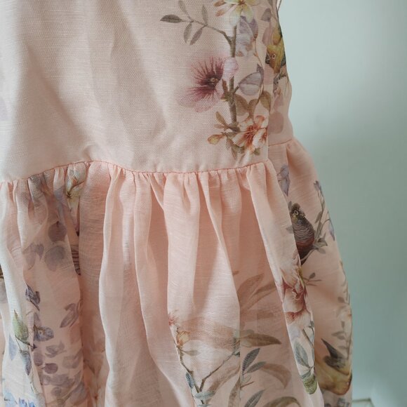 Zimmerman's rebellious style picnic pink halter dress - Picture 5 of 11